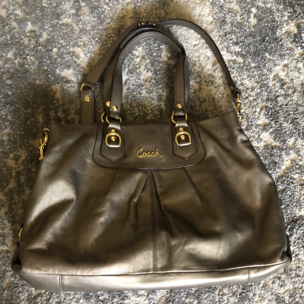 Leather Coach Purse